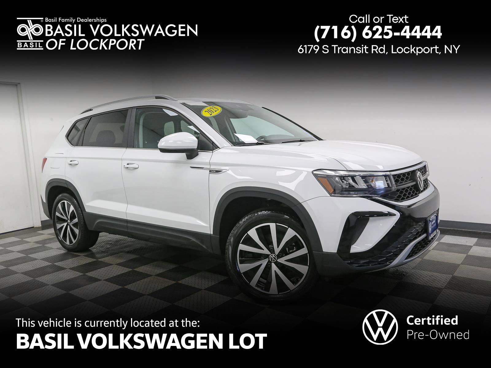 Certified 2023 Volkswagen Taos SE w/ Panoramic Sunroof Package