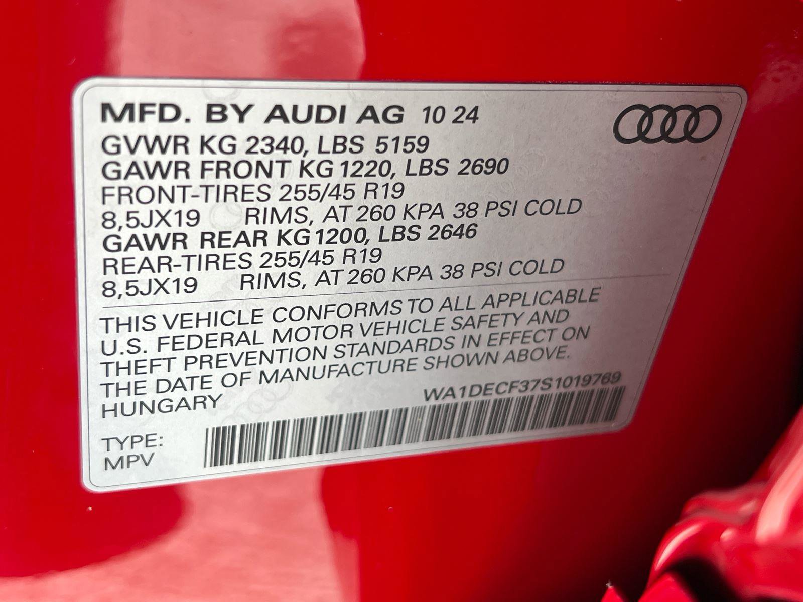 2025 Audi Q3 2.0T Premium