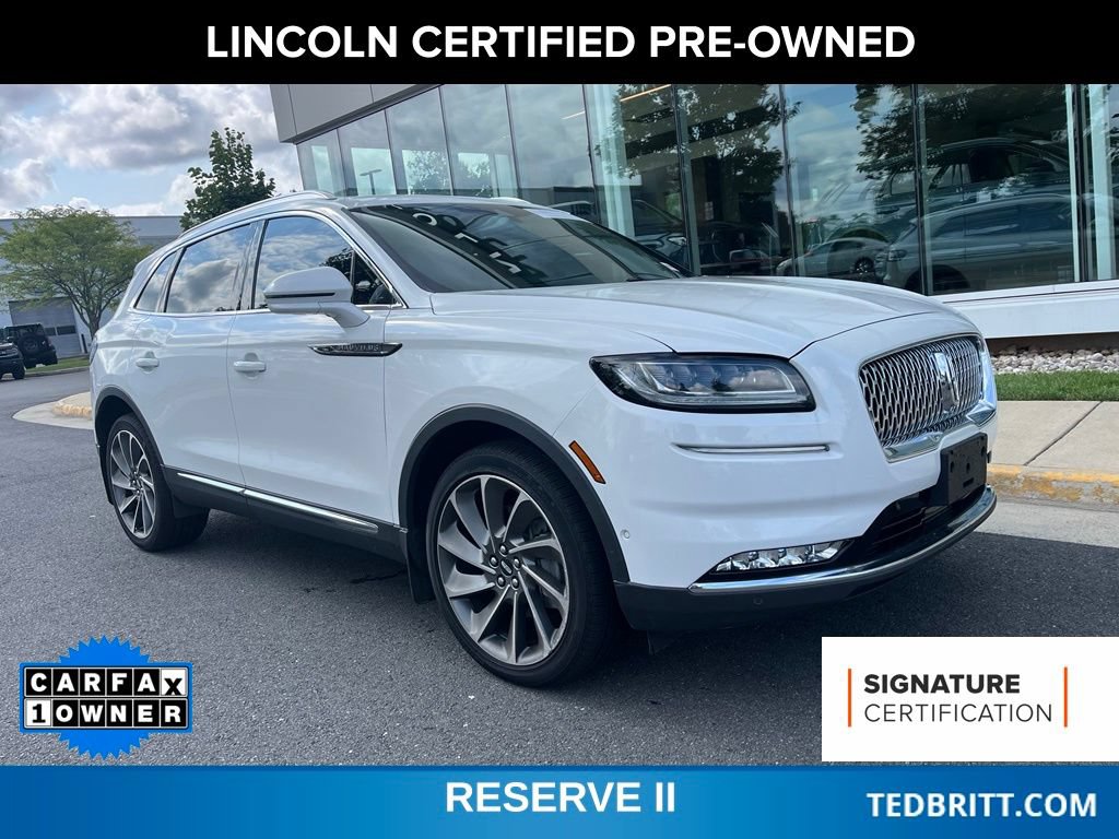 Certified 2023 Lincoln Nautilus Reserve