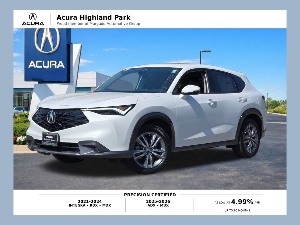 Certified 2025 Acura ADX AWD