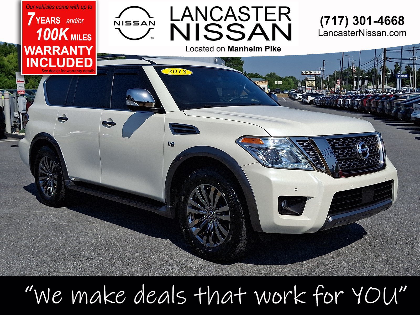 Used 2018 Nissan Armada Platinum w/ Captain Seat Package