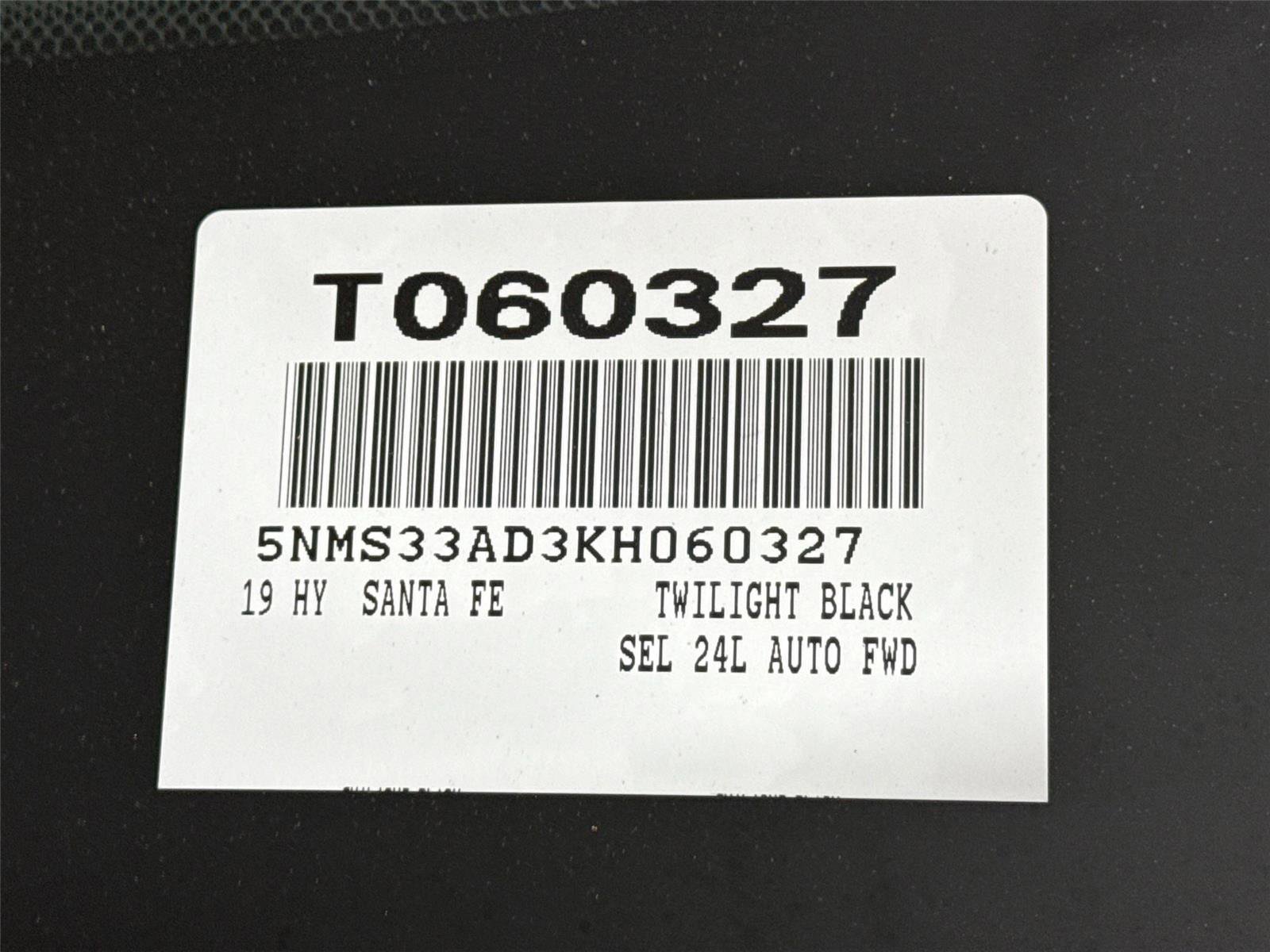 2019 Hyundai Santa Fe SEL