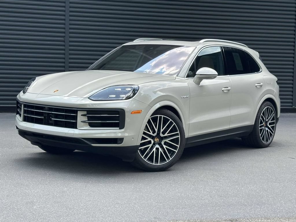 Certified 2025 Porsche Cayenne E-Hybrid