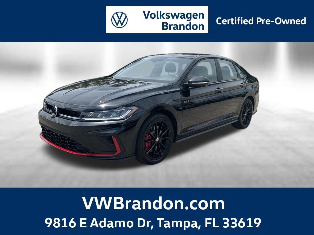 Certified 2025 Volkswagen Jetta GLI Autobahn w/ GLI Black Package