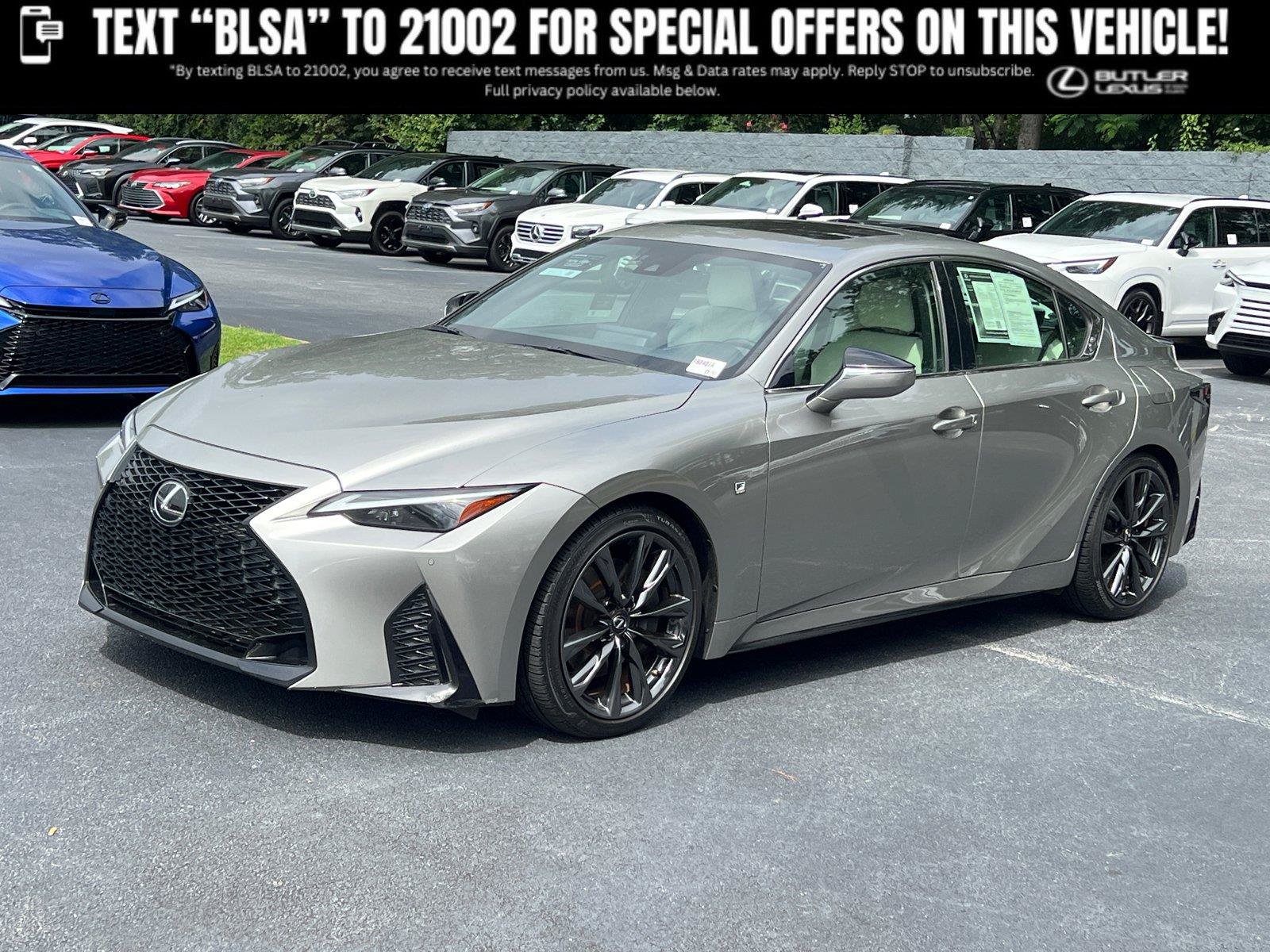 Certified 2021 Lexus IS 350 F Sport w/ Navigation Package