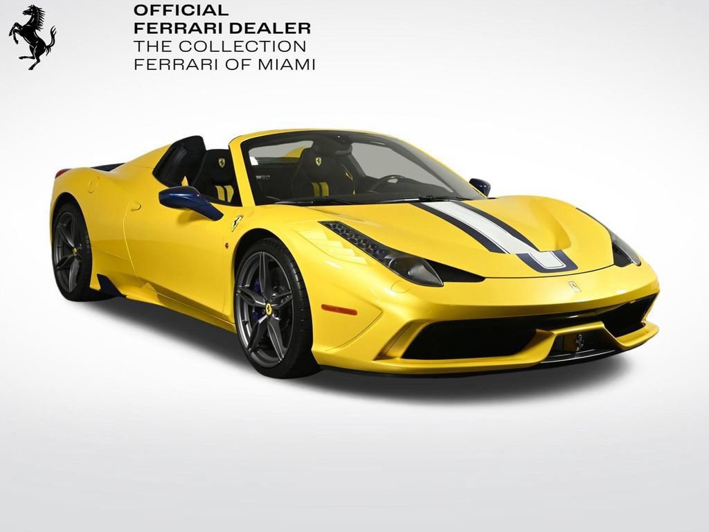 Certified 2015 Ferrari 458 Speciale A