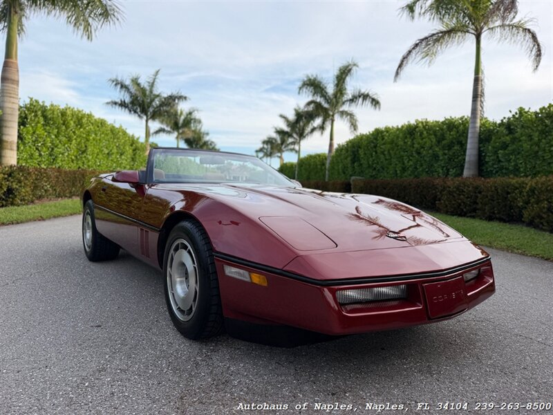 Used 1987 Chevrolet Corvette Convertible
