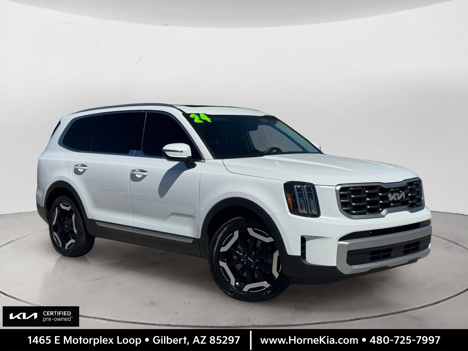 Certified 2024 Kia Telluride S w/ S Sunroof Package