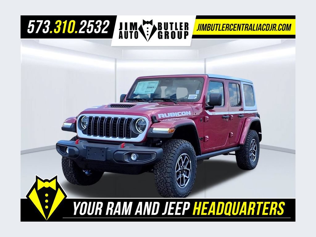 New 2026 Jeep Wrangler Unlimited Rubicon w/ Whitecap Package