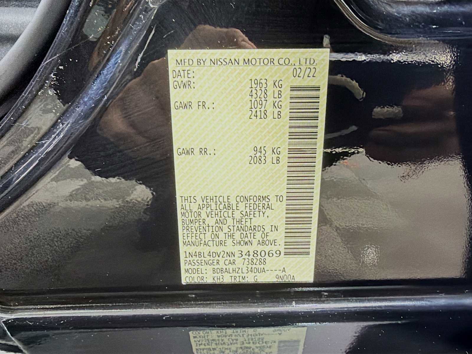 2022 Nissan Altima 2.5 SV