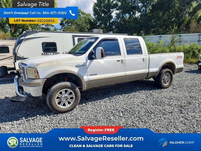 Used 2005 Ford F250 4x4 Crew Cab Super Duty