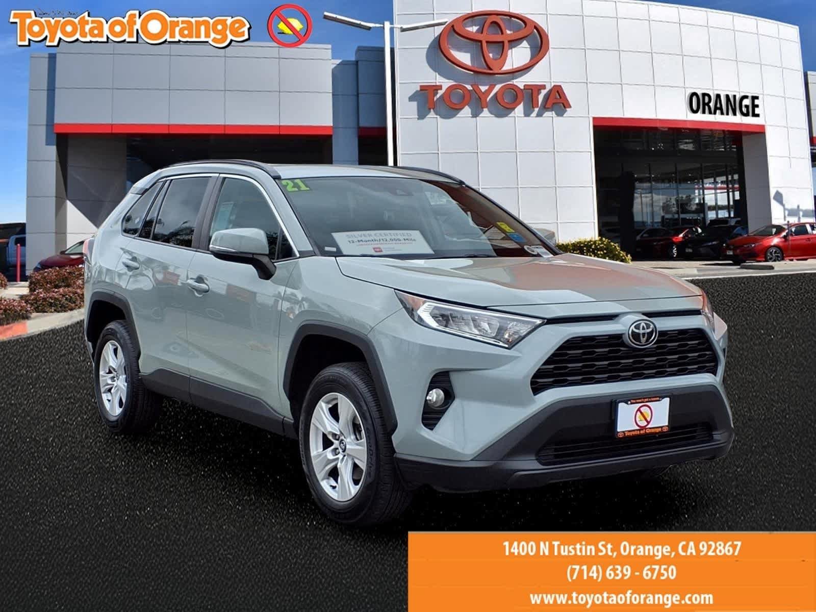 Certified 2021 Toyota RAV4 XLE