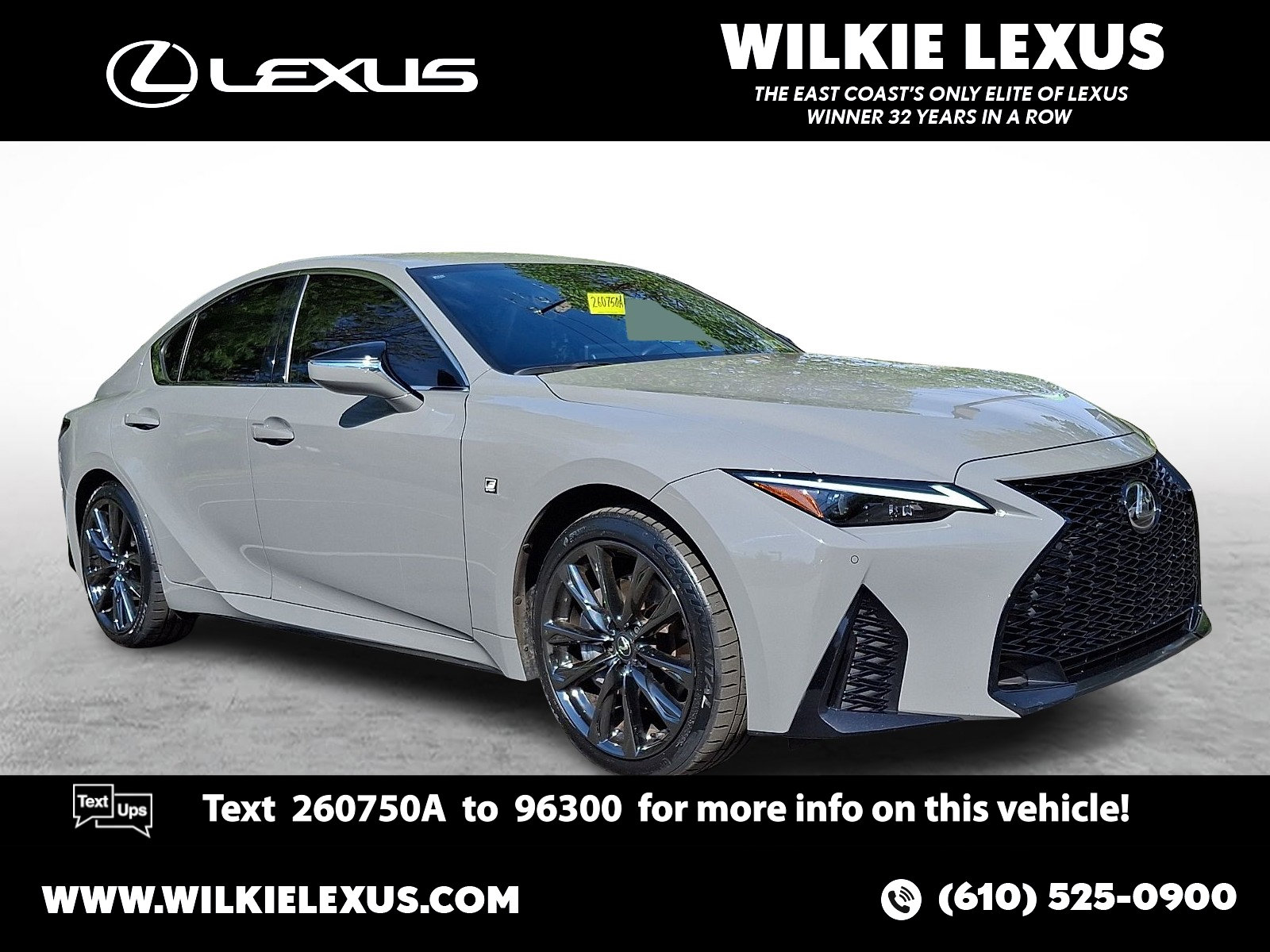 Certified 2024 Lexus IS 350 F Sport w/ Memory Package