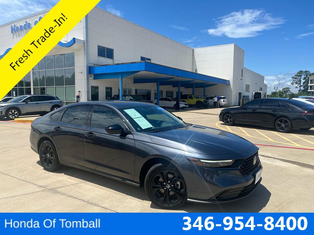 Certified 2025 Honda Accord SE