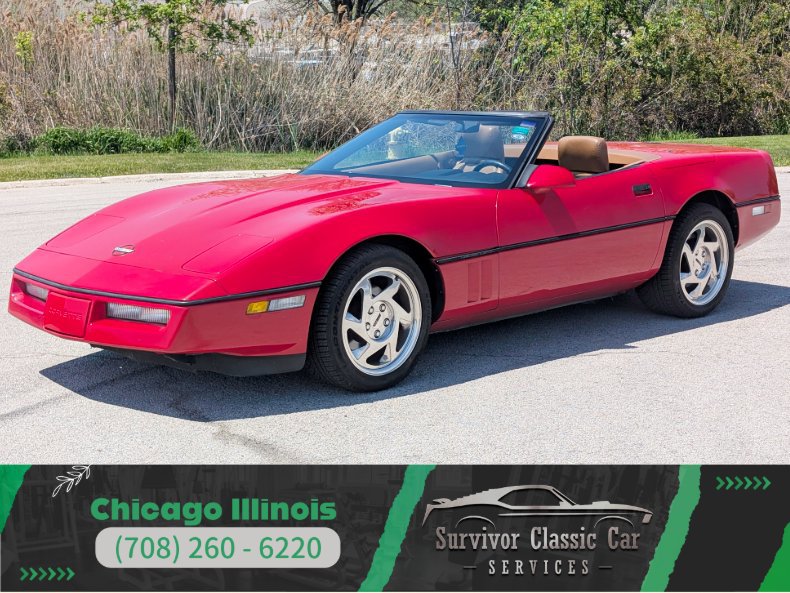 Used 1990 Chevrolet Corvette Convertible