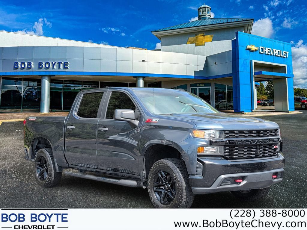 Used 2021 Chevrolet Silverado 1500 Custom Trail Boss w/ LPO, Dark Essentials Package