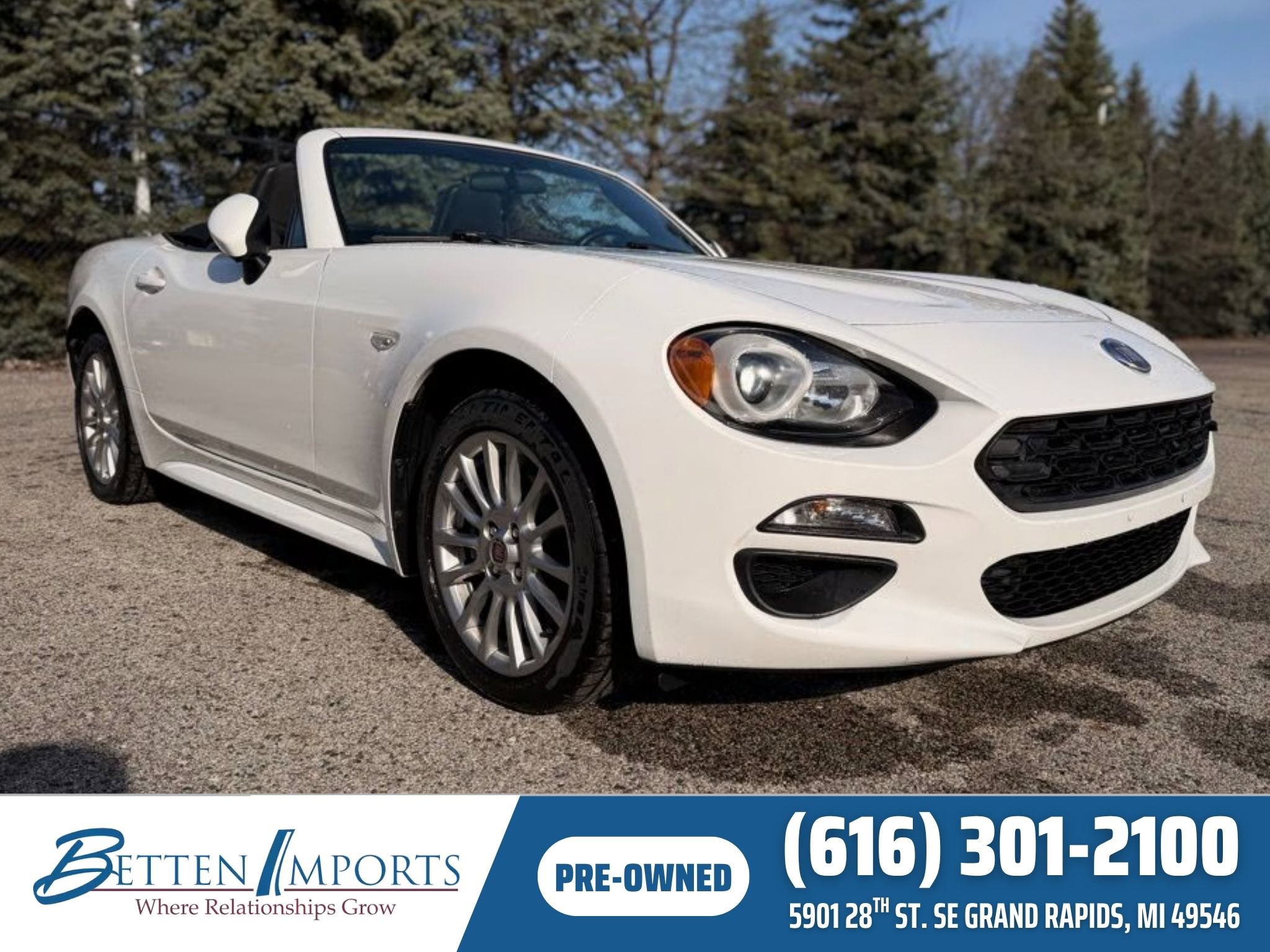 Used 2017 FIAT 124 Spider Classica