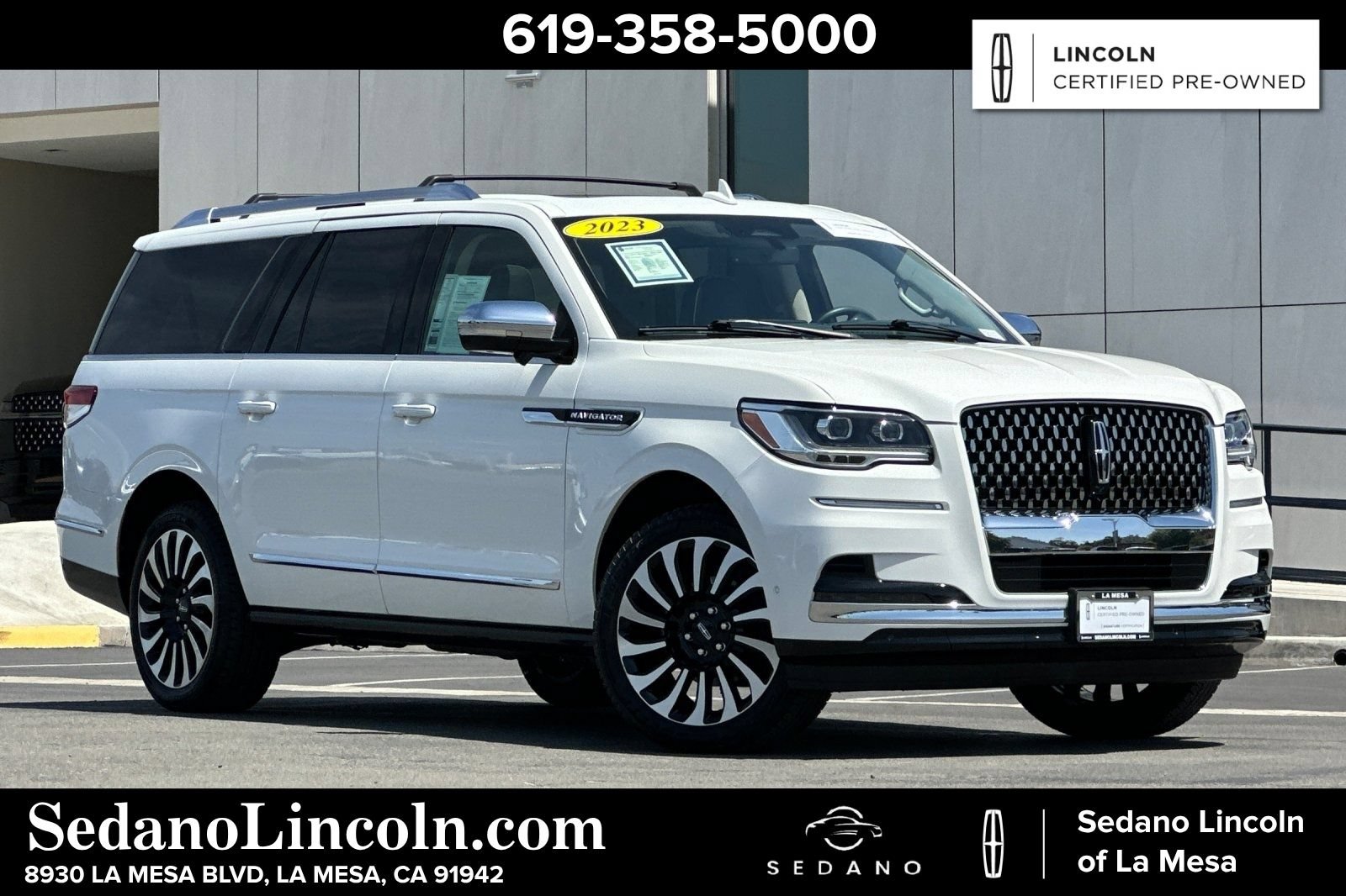 Certified 2023 Lincoln Navigator L Black Label