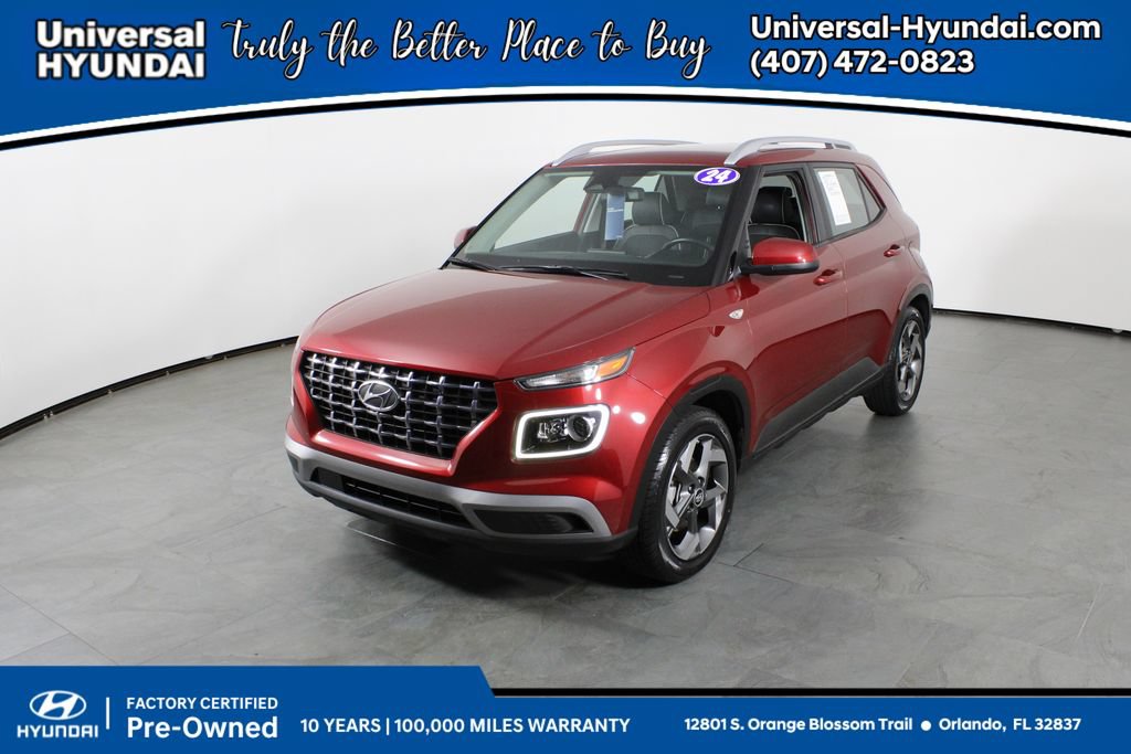 Certified 2024 Hyundai Venue Limited