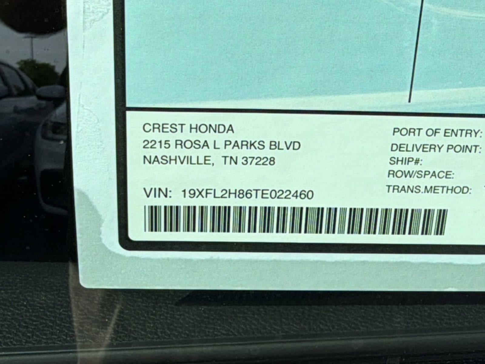 2026 Honda Civic Sport