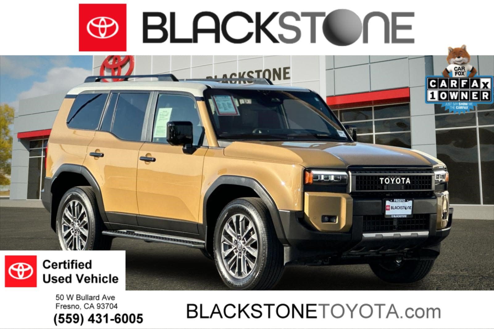 Certified 2025 Toyota Land Cruiser w/ Premium Package