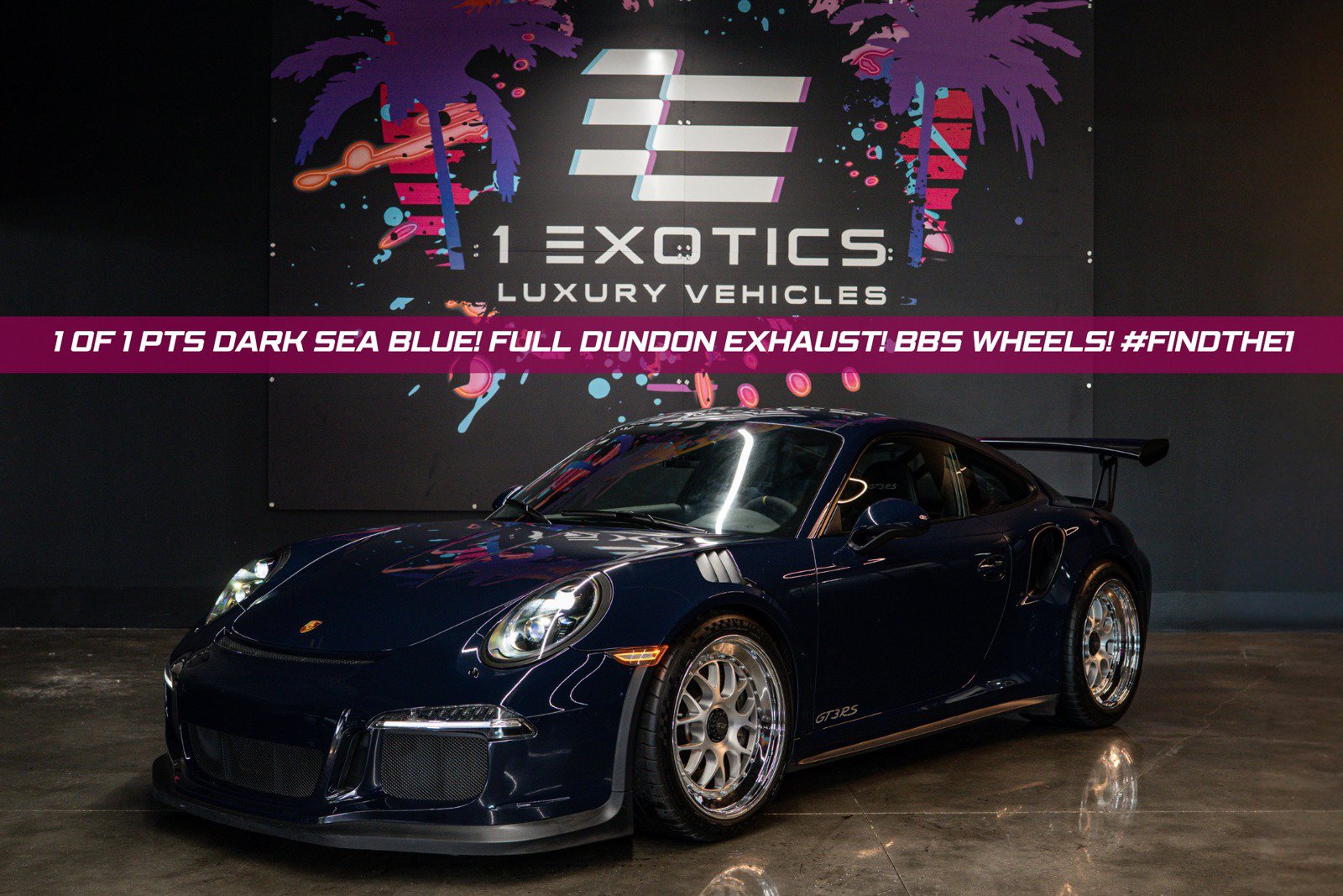 Used 2016 Porsche 911 GT3 RS w/ Sound Package Plus