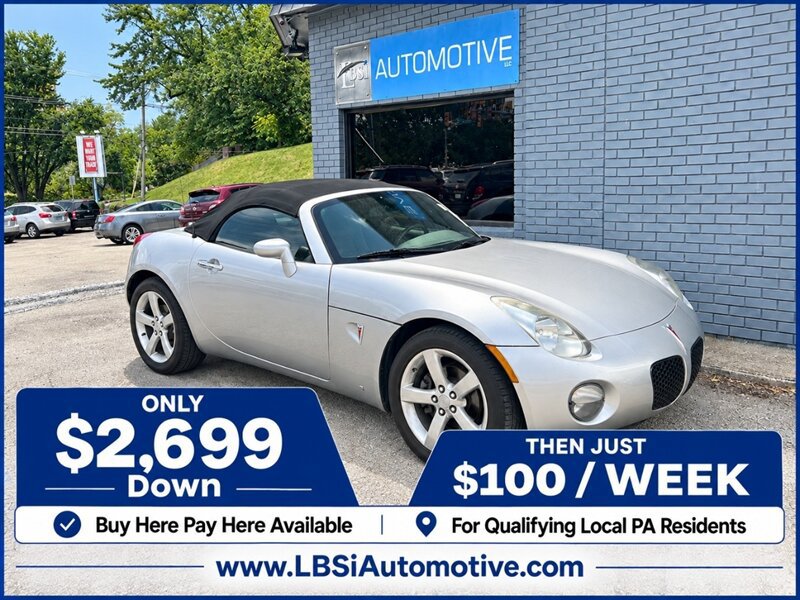 Used 2008 Pontiac Solstice Convertible w/ Premium Package