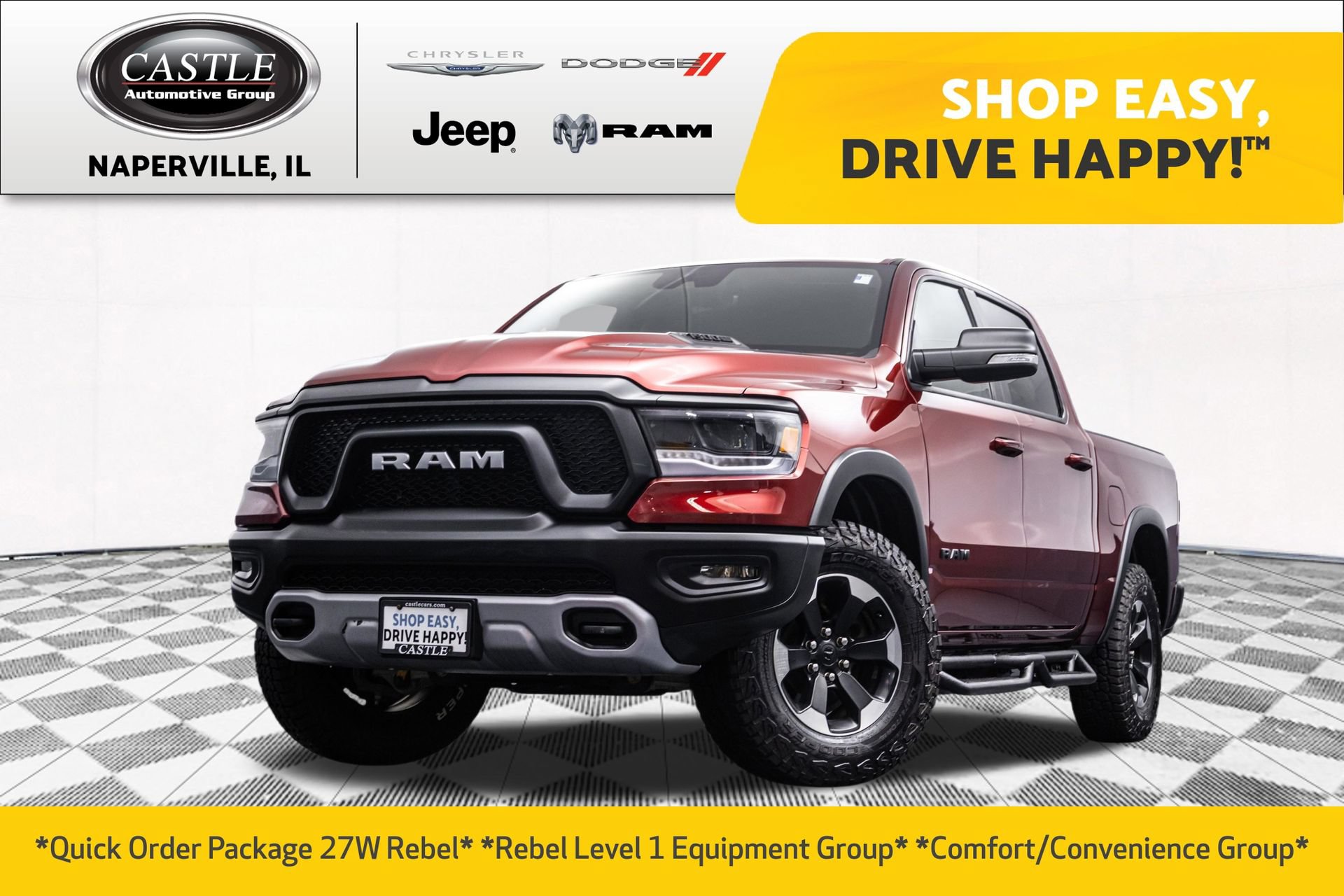 Used 2022 RAM 1500 Rebel w/ Rebel Level 1 Equipment Group