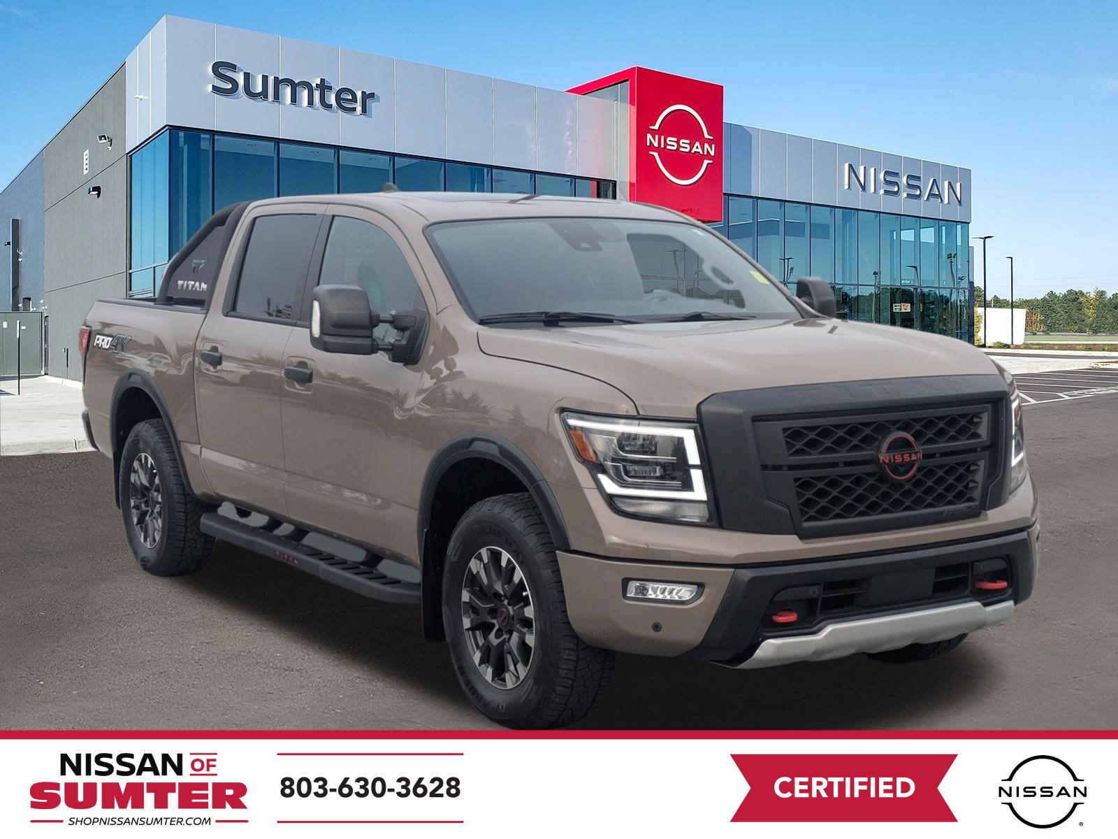 Certified 2023 Nissan Titan PRO-4X w/ Pro-4x Convenience Package