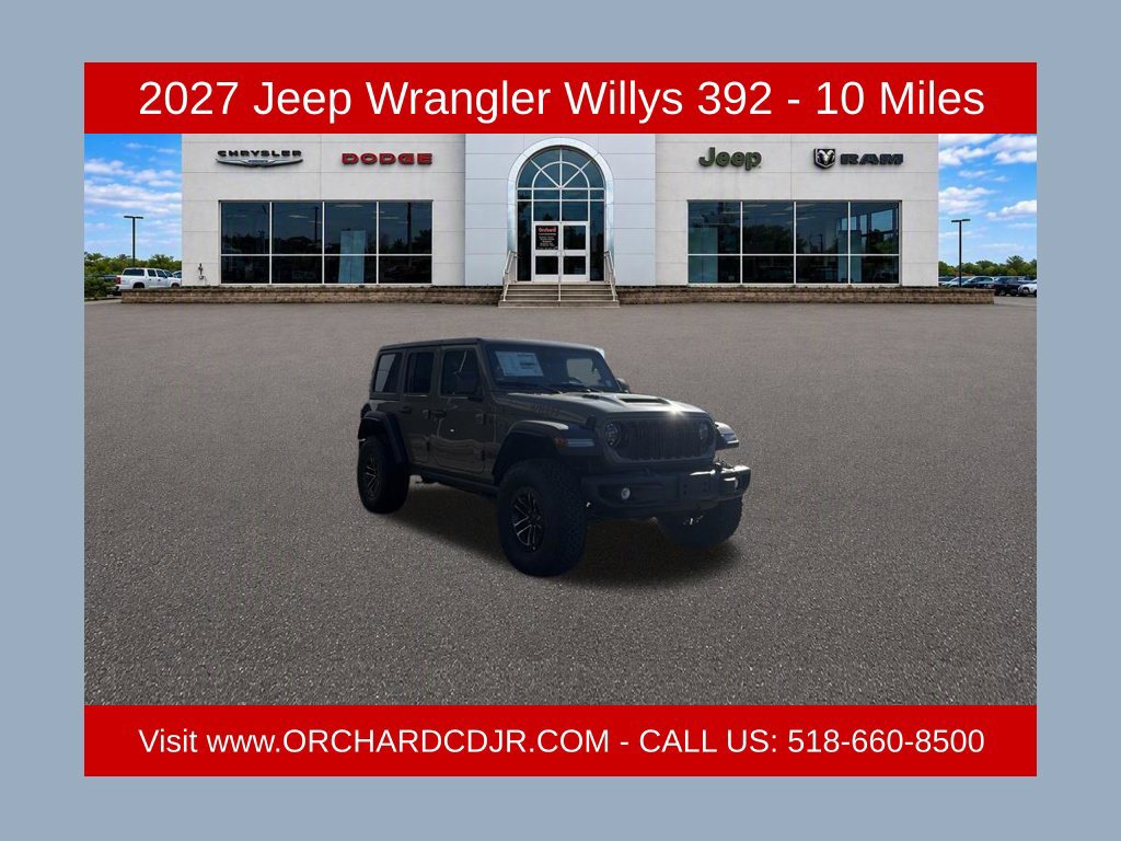 New 2027 Jeep Wrangler Unlimited Rubicon 392