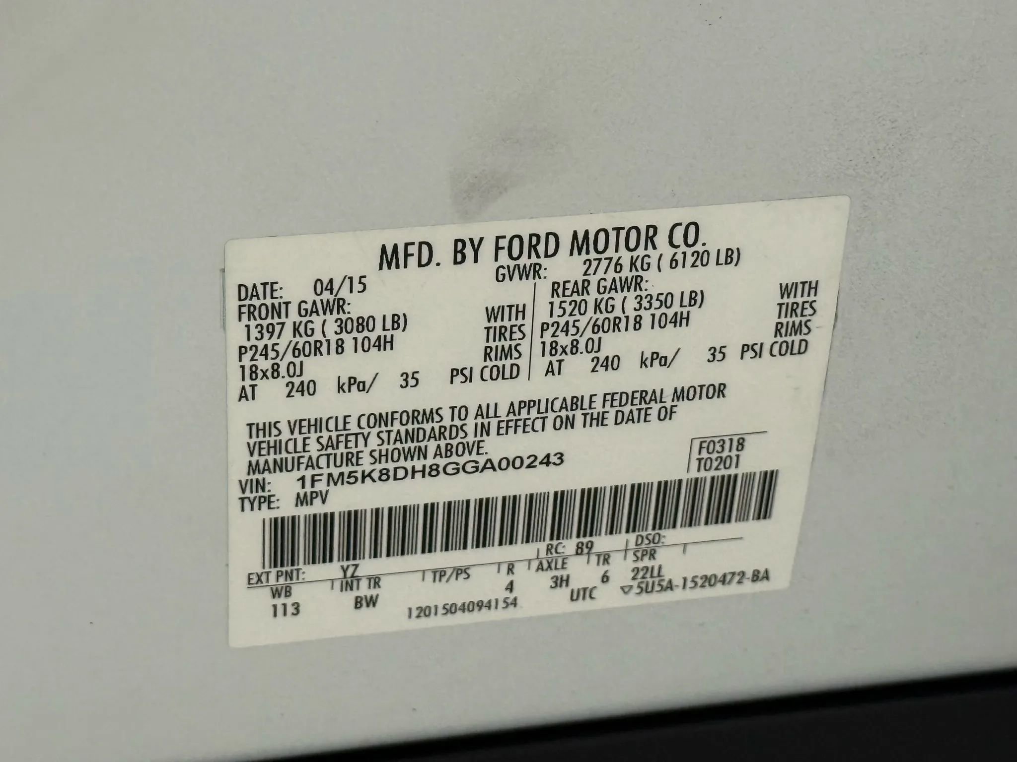 2016 Ford Explorer XLT