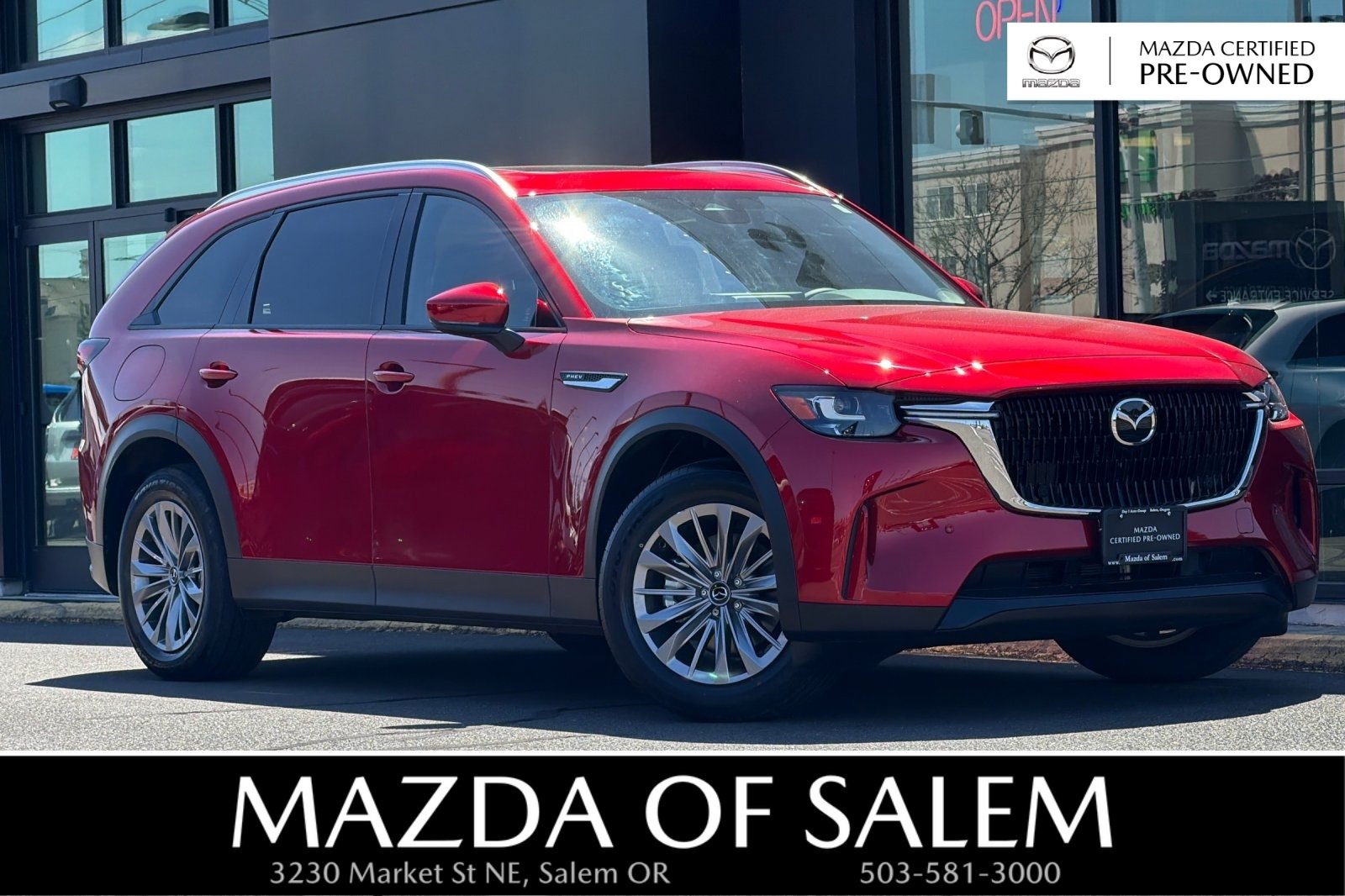 Certified 2025 MAZDA CX-90 Plug-In Hybrid w/ Preferred