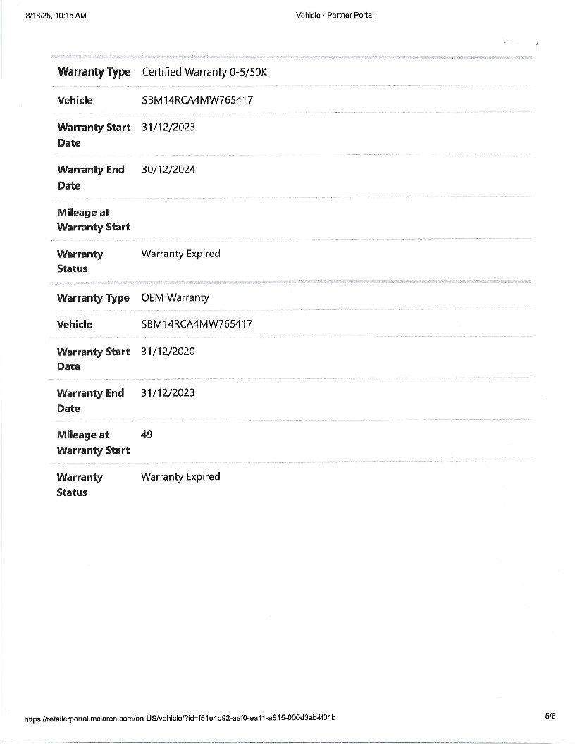 Used 2021 McLaren 765LT photo 40