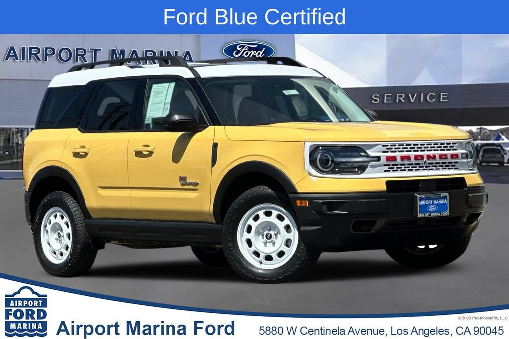 Certified 2023 Ford Bronco Sport Heritage Limited