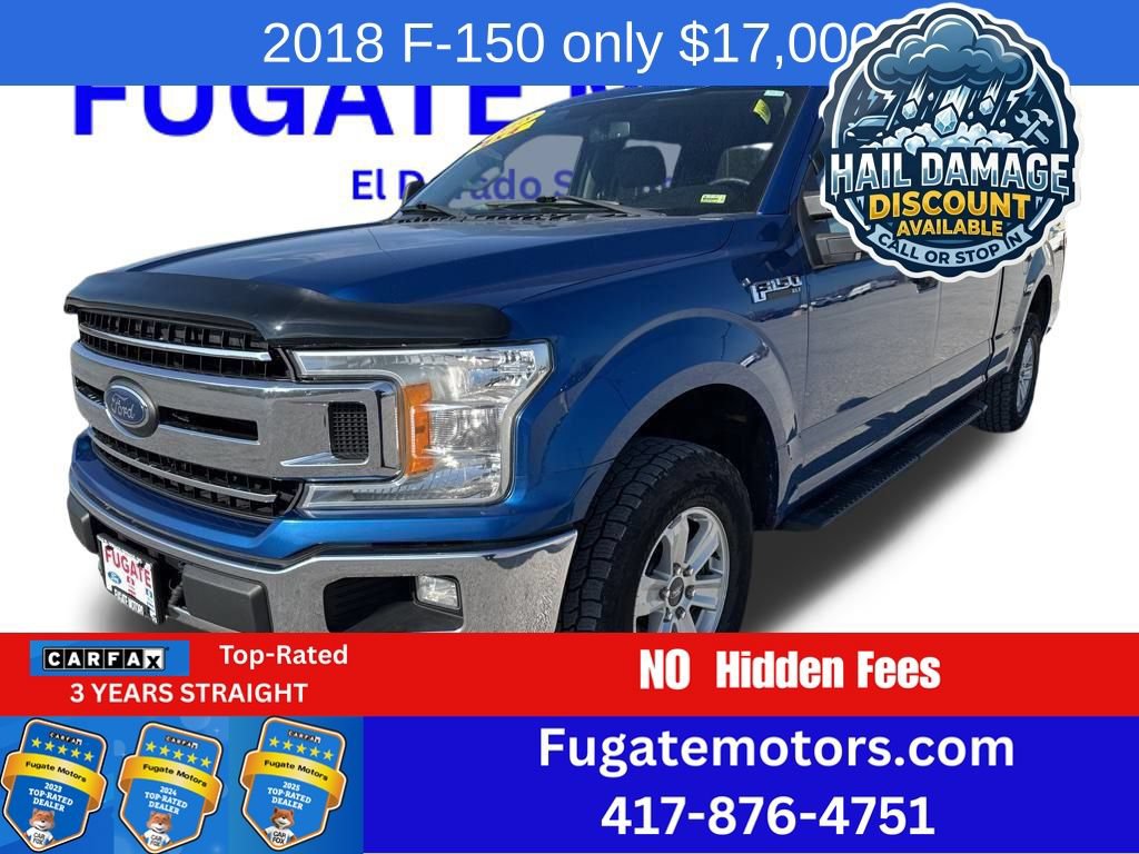 2018 Ford F-150 XL 4WD SuperCrew 5.5' Box for sale in El Dorado Springs, MO