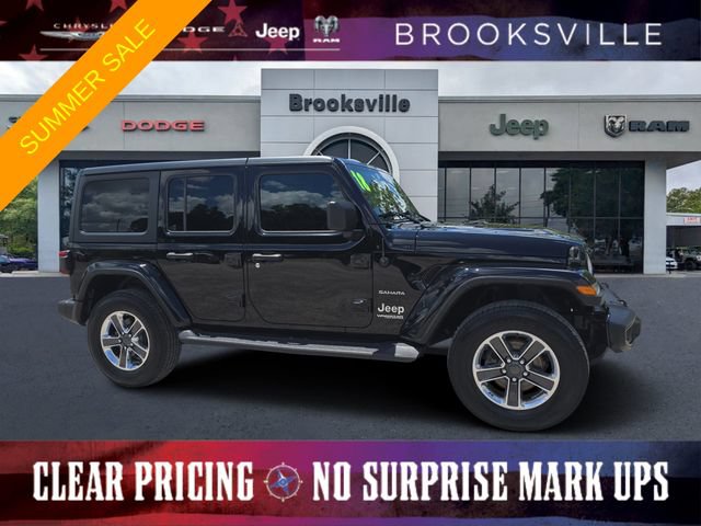 Certified 2018 Jeep Wrangler Unlimited Sahara