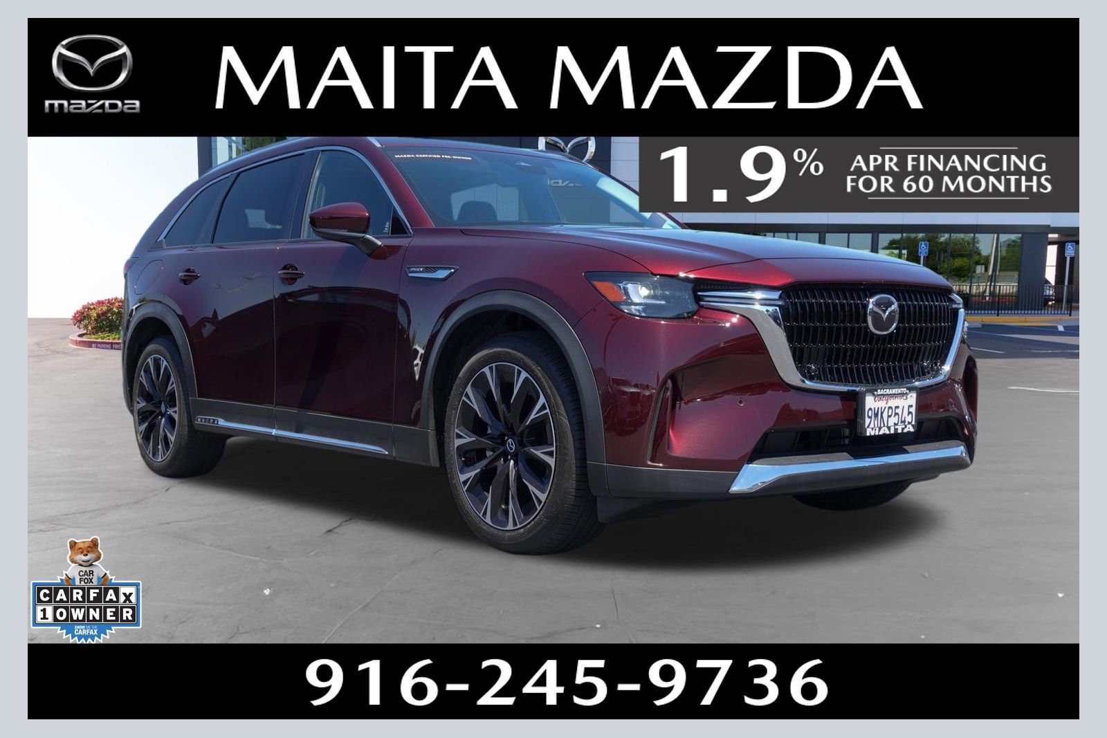 Certified 2024 MAZDA CX-90 Plug-In Hybrid w/ Premium Pkg