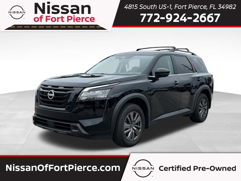 Certified 2025 Nissan Pathfinder SV w/ Black Appearance Package