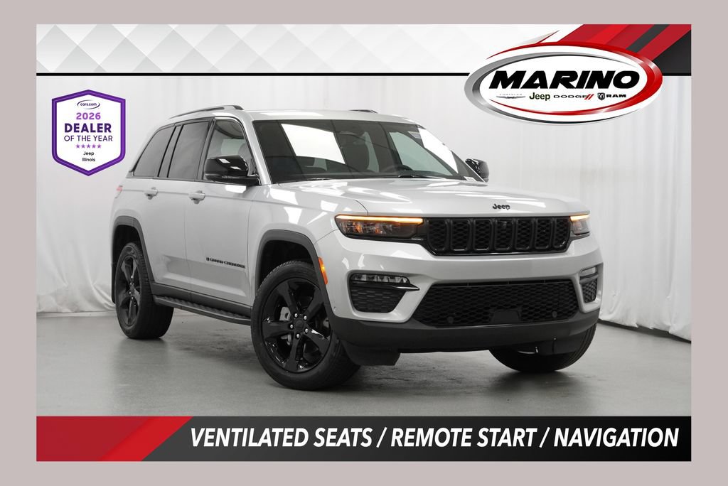 Certified 2025 Jeep Grand Cherokee Limited w/ Luxury Tech Group II