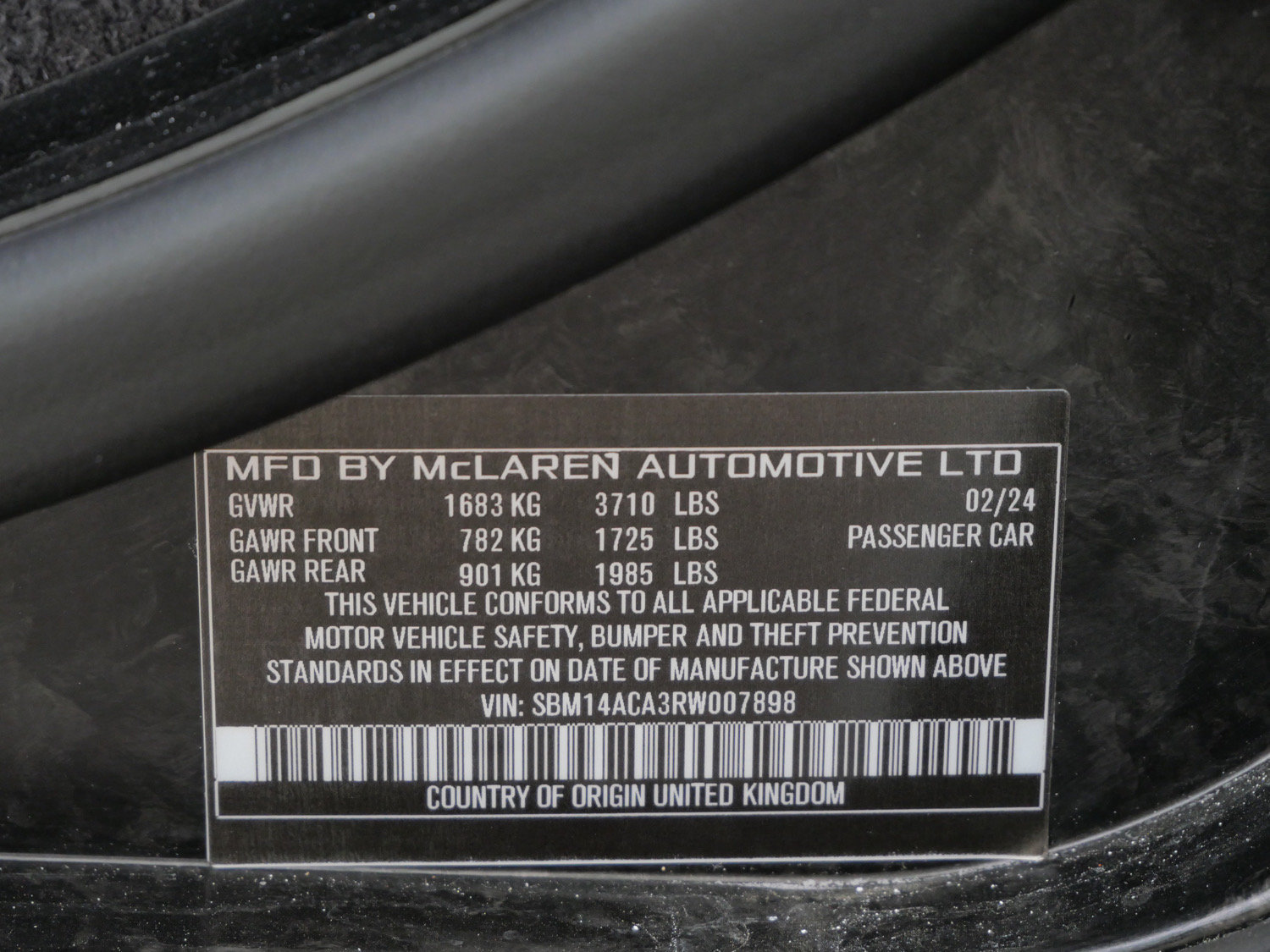 Used 2024 McLaren 750S photo 23