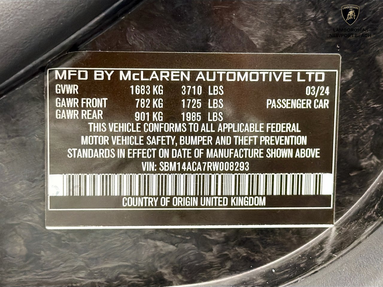 Used 2024 McLaren 750S photo 26