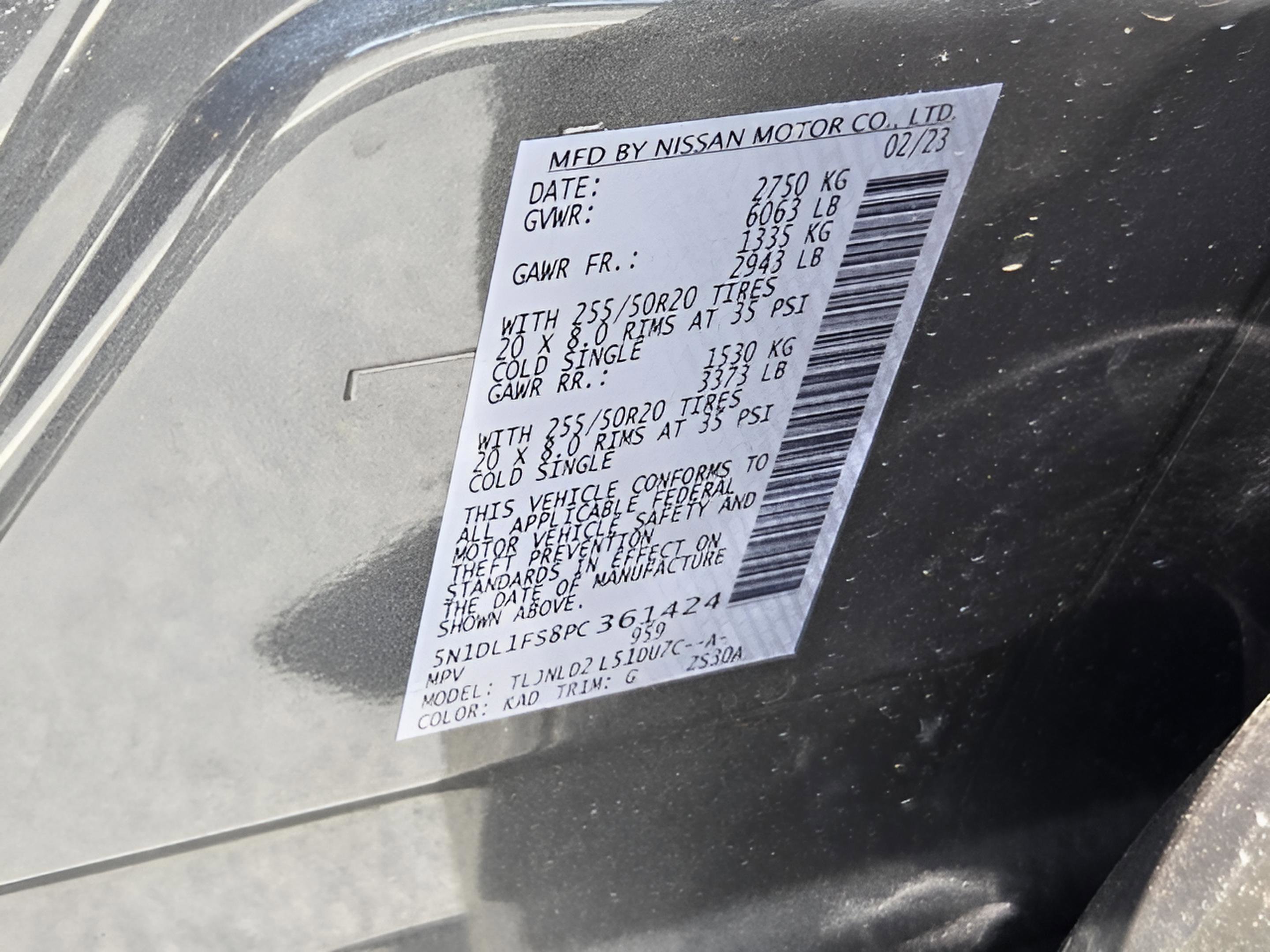 2023 INFINITI Qx60 Luxe