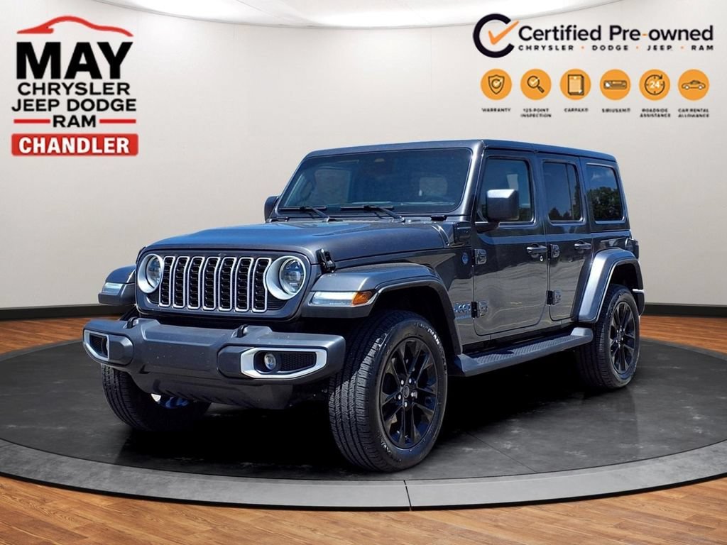 Certified 2025 Jeep Wrangler Unlimited Sahara
