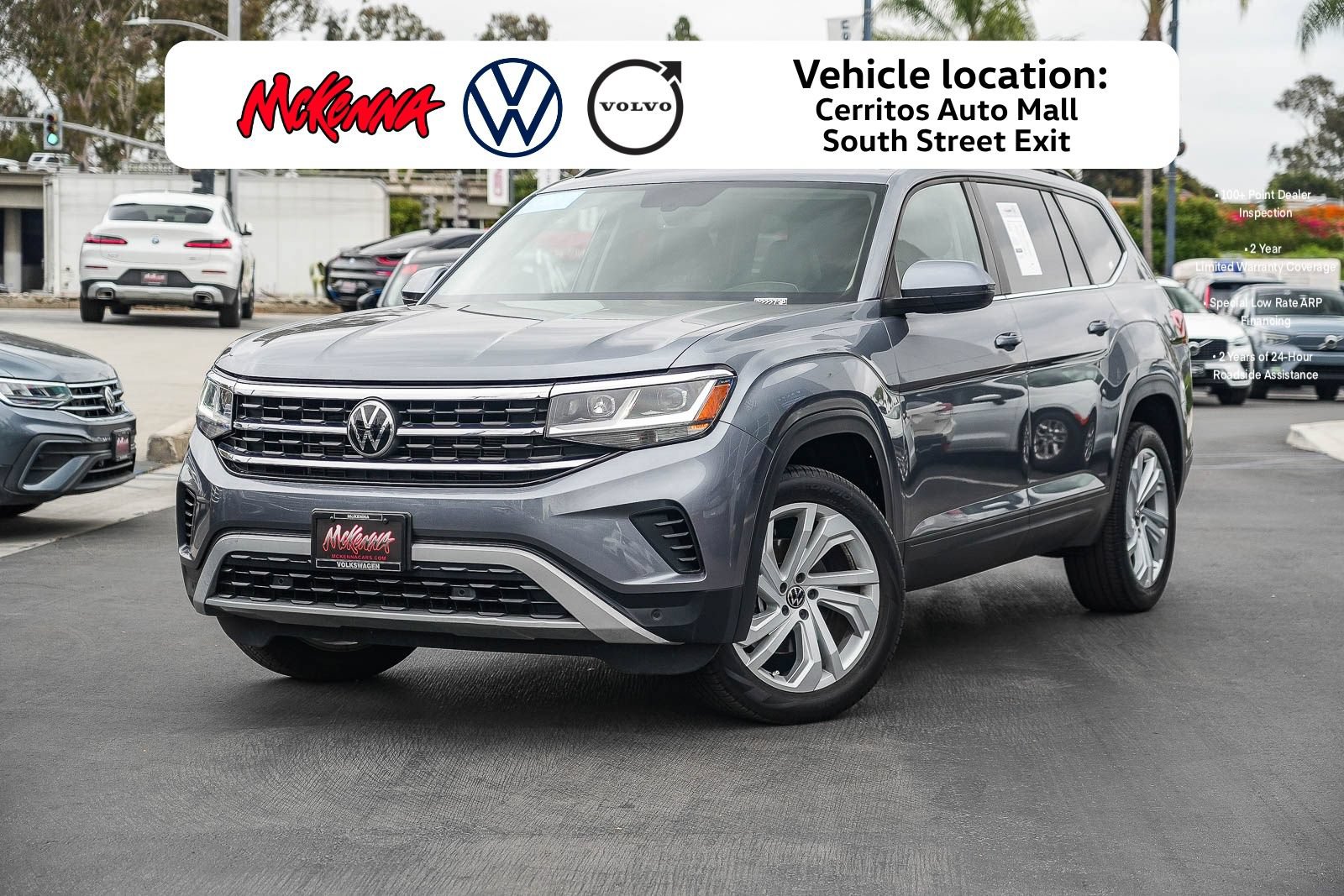 Certified 2022 Volkswagen Atlas SE