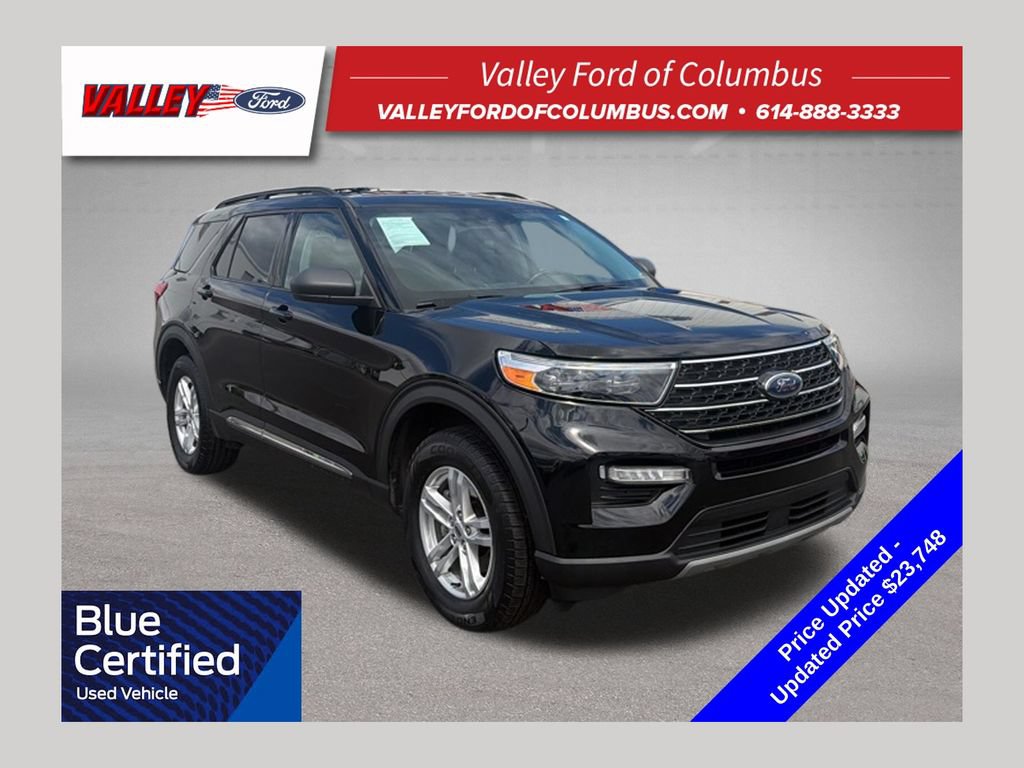 Certified 2022 Ford Explorer XLT w/ Equipment Group 202A