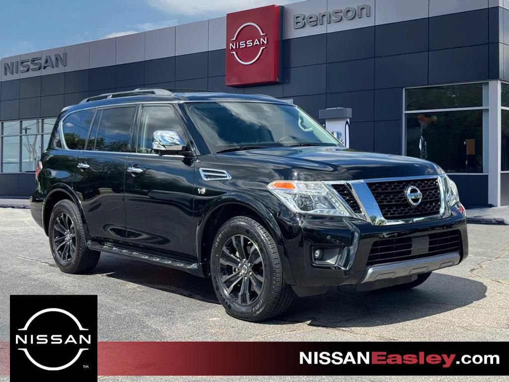 Used 2019 Nissan Armada Platinum w/ Captain's Chairs Package