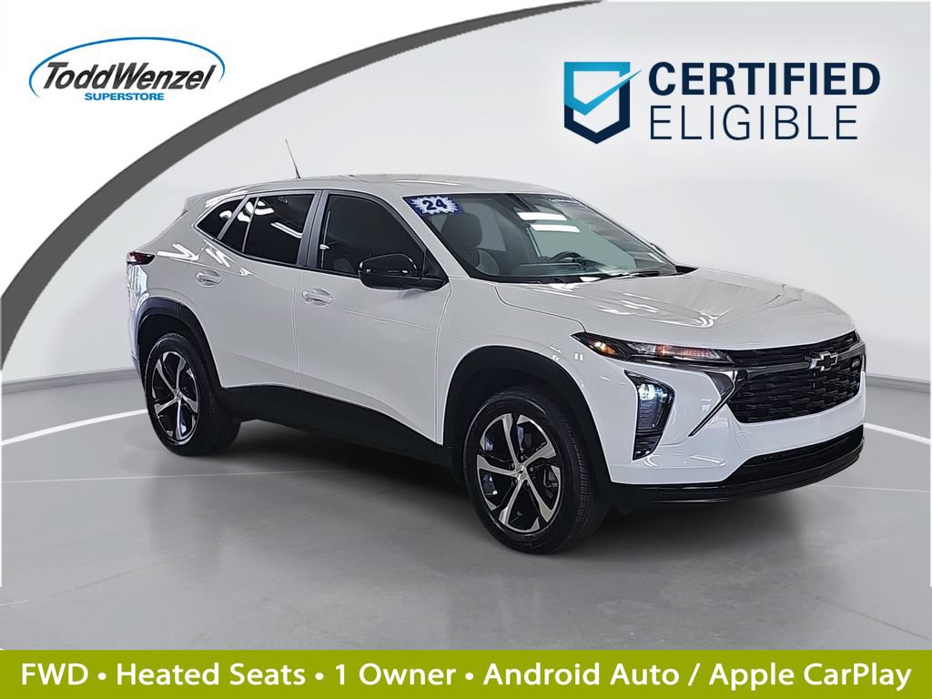 Certified 2024 Chevrolet Trax RS w/ Driver Confidence Package