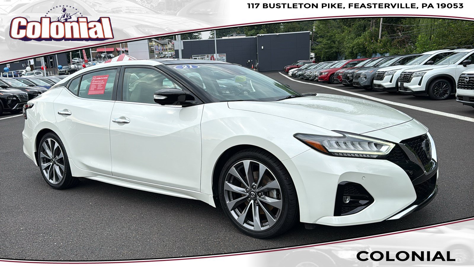 Certified 2021 Nissan Maxima Platinum w/ Sport Mat Group