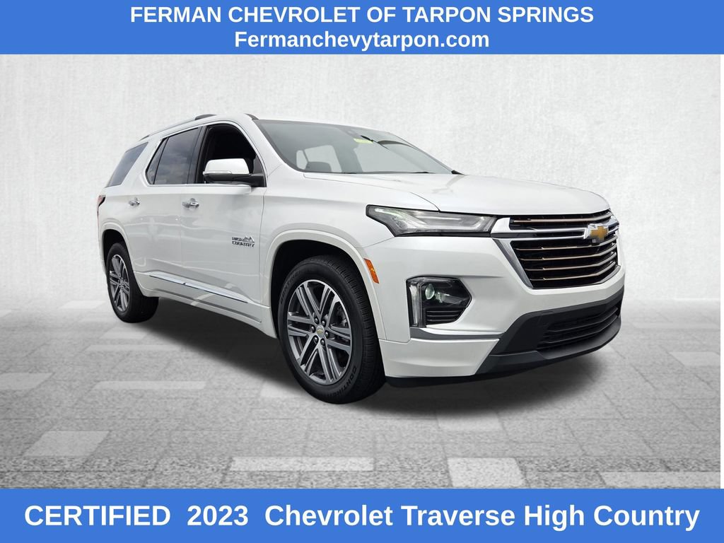 Certified 2023 Chevrolet Traverse High Country w/ LPO, Floor Liner Package