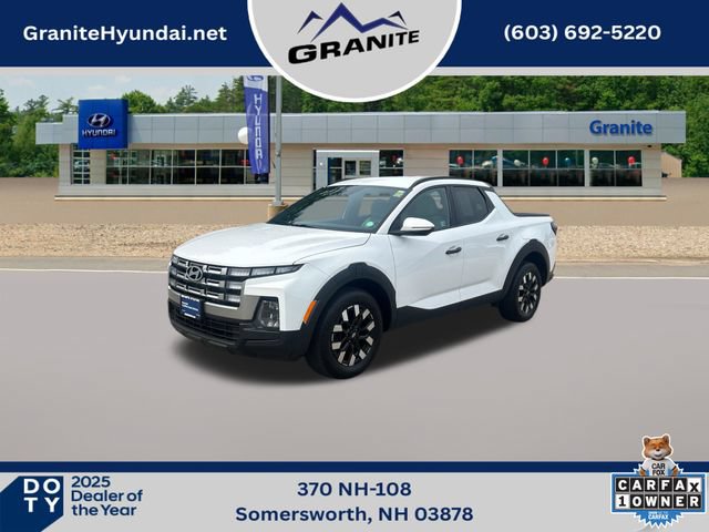 Certified 2025 Hyundai Santa Cruz SEL